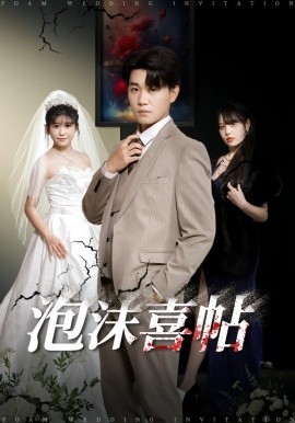 泡沫喜帖封面图